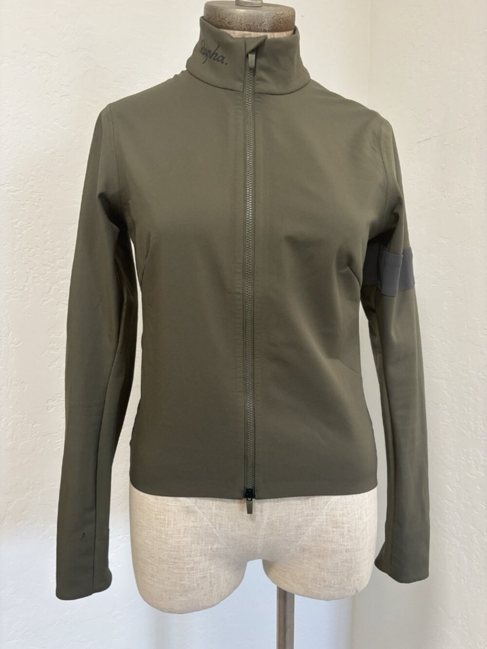 RAPHA CORE WINTER CYCLING  JACKET WOMEN'S SIZE S Small Green